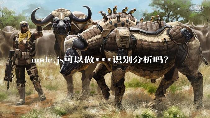 node.js可以做***识别分析吗？
